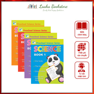 Sách - Preschool Science - bộ 4 cuốn