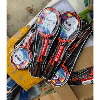 Vợt cầu lông chất lượng cao, bộ cầu lông hợp kim sắt phù hợp mọi lứa tuổi+ Tặng kèm 3 quả cầu lông