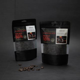 Socola đen đắng belcholat 55% - dark couverture chocolate 55% callet bag 150g/270g