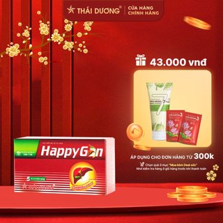 Viên uống Happy Gan mát gan hộp 30 viên - Sao Thái Dương