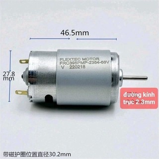 motor rs390 trục có ren hàng mới 7.4v motor máy sinh tố