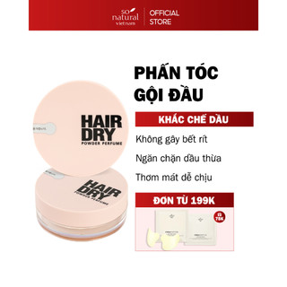 Phấn Tóc Gội Đầu Dạng Khô Hương Nước Hoa Hair Dry Powder Perfume SoNatural