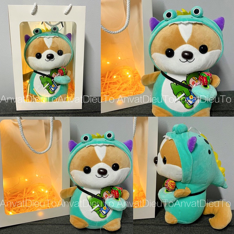 Set Hộp Quà Gấu  Tặng Sinh Nhật  Người Yêu Người Thân Nhiều Chi Tiết Cute