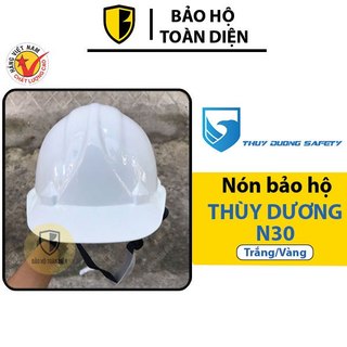 [Giá Rẻ Bất Ngờ] Nón bảo hộ Thùy Dương N30_ Mũ bảo hộ chính hãng. Làm từ nhựa HDPE, có núm vặn