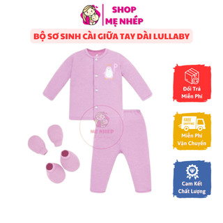 [LULLABY Thu Đông] Bộ sơ sinh cài giữa tay dài