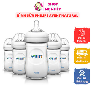 Free Ship 🎁🎁🎁 Bình sữa Philips Avent Natural 125 260ml được chọn núm [CAM KẾT BÁN GIÁ GỐC - HÀNG CHÍNH HÃNG]