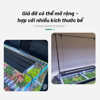 Đèn bể cá Neo Helios Flat Solar lên màu cây cá cực đỉnh ( Bảo hàng 6 tháng)