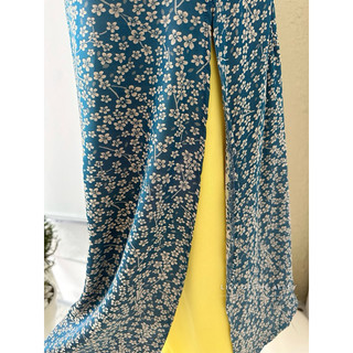 Set áo dài cách tân gấm hoa Lily