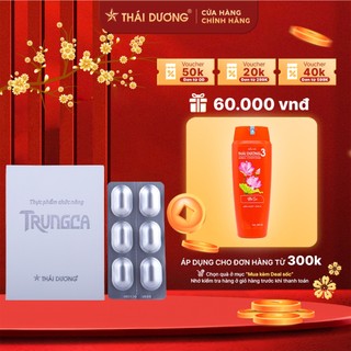 Viên uống TrungCa ngừa mụn 60 viên/ hộp - Sao Thái Dương