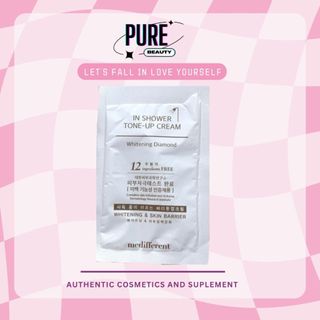 Sữa tắm ủ trắng medifferent in shower tone-up cream hàn quốc - dạng gói