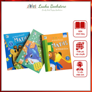 Sách - Preschool Maths workbook 3 cuốn