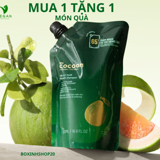 Túi Refill - Dầu gội bưởi pomelo Cocoon giúp giảm gãy rụng và làm mềm tóc 500ml