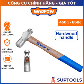 Búa đầu tròn 450g 660g wadfow wmb5316 - wmb5324 búa cán gỗ