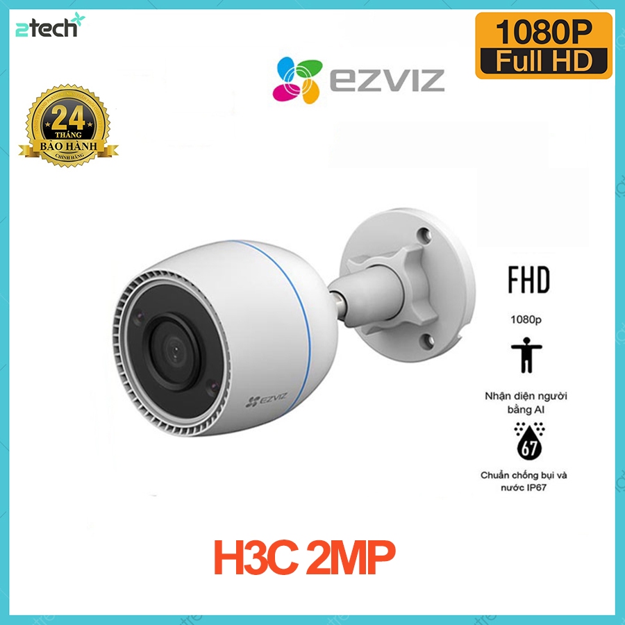 Camera WiFi ngoài trời EZVIZ H3C 2MP