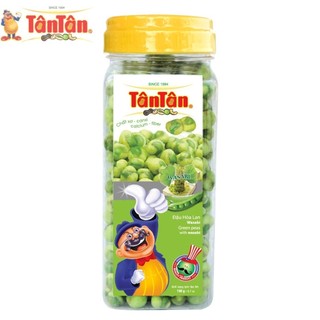 Đậu Hòa Lan Wasabi Tân Tân Vị Mù Tạt Giòn Cay 190g - Ăn Vặt MogoFoods