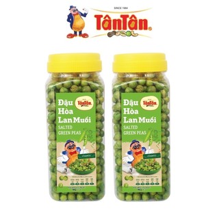 Combo 2 Hũ Đậu Hòa Lan Muối Tân Tân Hương Vị Nguyên Bản 190g/hũ - Ăn Vặt MogoFoods