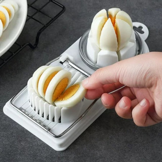 Dụng cụ cắt lát trứng / cắt hình bông hoa / cắt trái cây / nấm, cà chua echo metal đa năng, tiện lợi