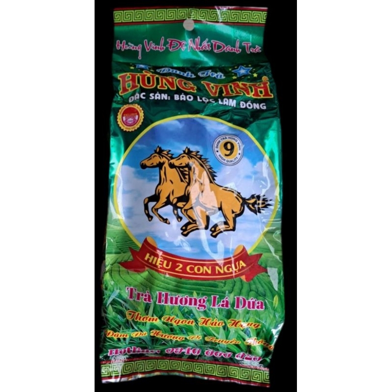 Trà Hùng Vinh 240g. Hương lài và Hương dứa (khách mua ghi chú mùi hương)