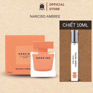 Nước hoa nữ narciso Rodriguez Ambree Rouge EDP 10ml - Nar cam đỏ lùn - nar ambree