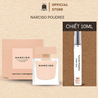 Nước hoa nữ Narciso poudree edp chiết 10ml - nước hoa hương phấn nhẹ nhàng