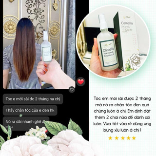 Combo 2 chai xịt kích mọc tóc Camellia 100ml