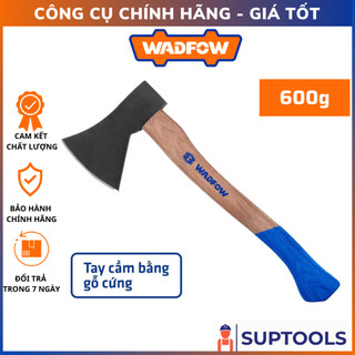 Búa rìu bửa củi 600g wadfow wmb6306 tay cầm cán gỗ cứng