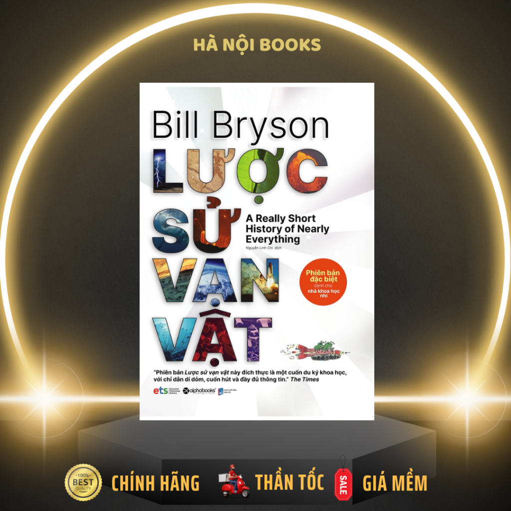 Sách AlphaBooks - Lược Sử Vạn Vật (Phiên Bản Dành Cho Nhà Khoa Học Nhí)