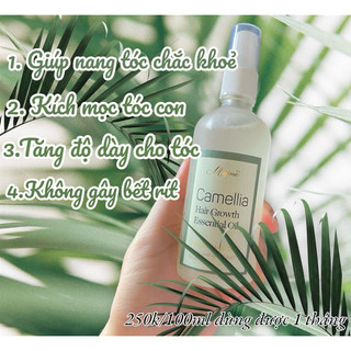 Combo 2 chai xịt kích mọc tóc Camellia 100ml