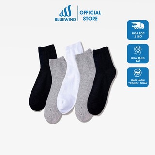 Tất nữ cao cổ bluewind cotton co giãn 9730