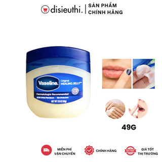 Sáp Dưỡng Ẩm Vaseline 49G Chuẩn Mỹ làm mềm lớp sừng, làm lành các vết thương ngoài da do da bị khô, nẻ Hàng Nhập Mỹ