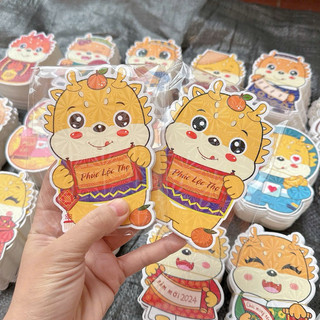 Combo 100 Bao Lì Xì Chibi mix mẫu 2024