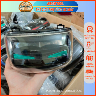 Pha Đèn Led 2 tầng Wave thái 100/110, Chóa Pha Đèn Wave Thái ABomtool Cao Cấp