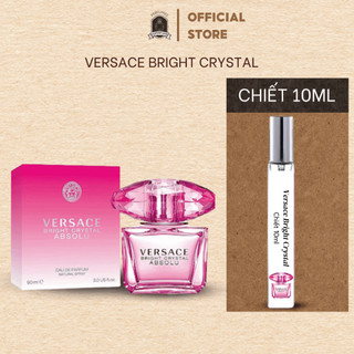 Nước hoa chiết Versace bright crystal edp Nước hoa nữ diu dàng gợi cảm- mẫu thử 10ml