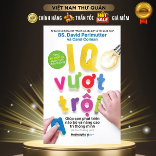 Sách - IQ Vượt Trội Giúp Con Phát Triển Não Bộ Và Nâng Cao Trí Thông Minh [AlphaBooks]
