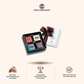 Hộp Quà Tặng Combo Socola 16 Viên Neapolitans D'art Chocolate Nhiều Vị