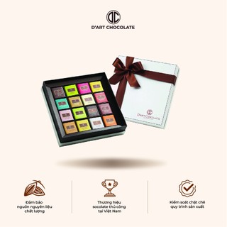 Hộp Quà Tặng Combo Socola 64 Viên Neapolitans D'art Chocolate Nhiều Vị