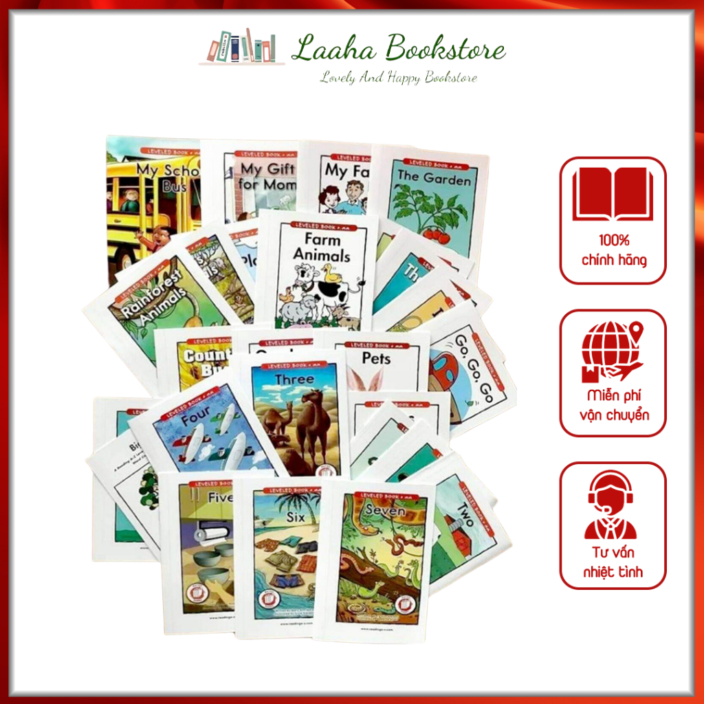 Sách - Razkid Level AA bộ 40 Cuốn ( Tặng Kèm File Nghe )