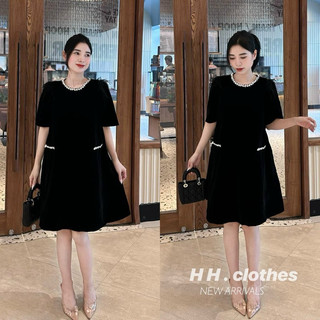 Váy bầu, váy suông nhung