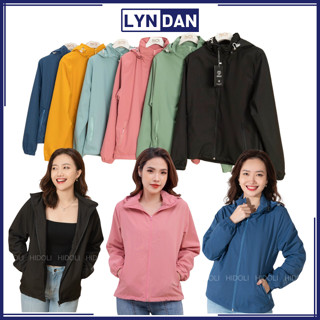 Áo khoác gió LYNDAN cao cấp, áo khoác nam nữ lot lưới chất liệu gió tráng bạc chống nước, chắn gió.