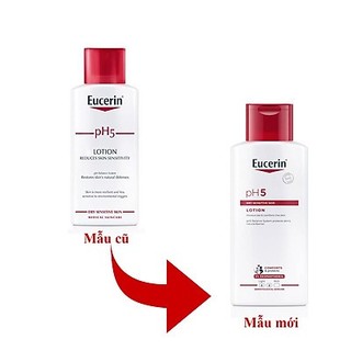 (Date 11/26) Sữa Dưỡng Thể Eucerin pH5 Lotion 250ml - Cho Da Cơ Thể Nhạy Cảm