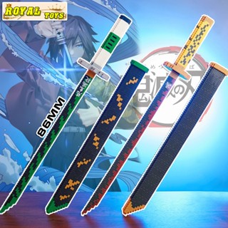  Đồ Chơi Lắp Ráp Mô Hình LINKGO Kiếm Katana Inosuke,Tanjiro,Hà Trụ Muichiro Trong Kimetsu No Yaiba Với 900+ PCS 
