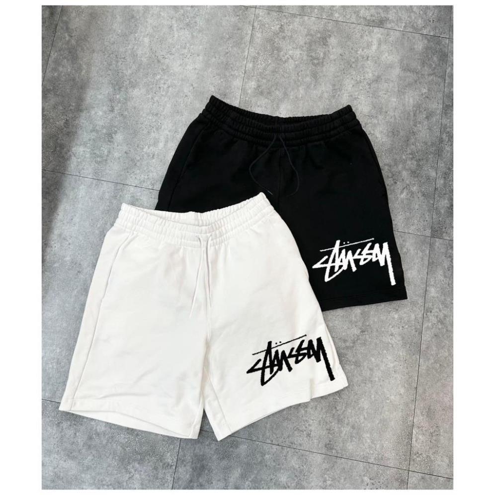 Quần Short Stu ssy Unisex Nam Nữ Mang Phong Cánh Thể Thao Đường Phố Mặc Cực Chất 100% Cotton Khô, Thoải Mái