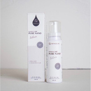 Nano Bạc (Nano Silver) Skinsolve bảo vệ sạch da, tăng hấp thụ mỹ phẩm