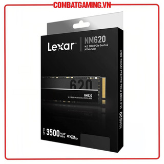  Ổ Cứng SSD Lexar NM620 256GB 512GB M.2 2280 PCIe Gen3x4 NVMe  3500MB s-1300 2400 3000MB s  Hàng Chính Hãng 