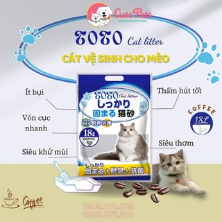 Cát cho mèo Nhật Bản ToTo Cat Litter 18L dành cho mèo - Cutepets