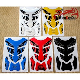 Tem Decal, tem xương cá 3D dán chống bình xăng trầy, ốp bình xăng xe máy, ô tô, mô tô phân khối lớn, mô tô PKL