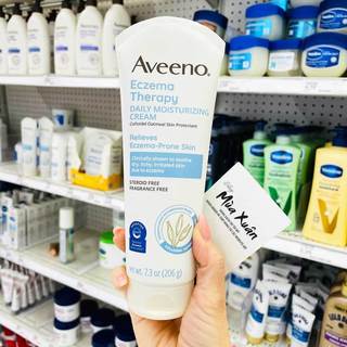 Kem giảm chàm Aveeno Eczema Therapy Daily Moisturizing, 206g