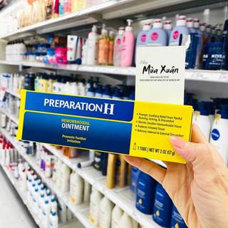 Kem mỡ bôi trĩ Preparation H Hemorrhoidal Ointment, 57g