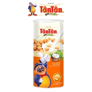 Đậu Phộng Nước Cốt Dừa Tân Tân 265g Giòn Rụm Thơm Ngon - Ăn Vặt MogoFoods