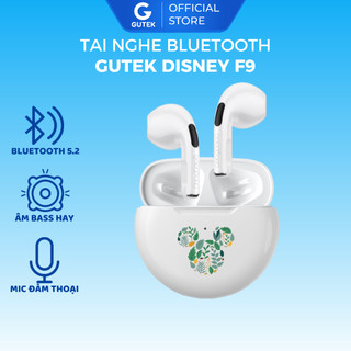  Tai nghe bluetooth không dây Gutek Disney F9 v5.2 chống ồn âm thanh HIFI tích hợp micro 